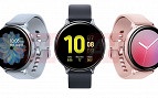 Samsung Galaxy Watch Active 2 tem imagens vazadas de todas as suas cores