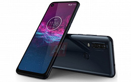 Renderizações oficiais do smartphone Motorola One Action são vazadas Renderizações oficiais do smartphone Motorola One Action são vazadas