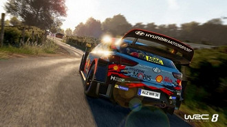 Simulador de rally WRC 8