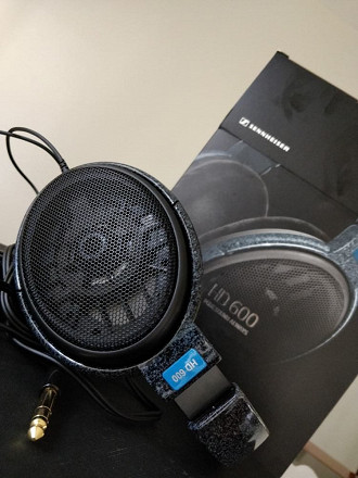 Headphone Sennheiser HD600. Fonte: Vitor Valeri