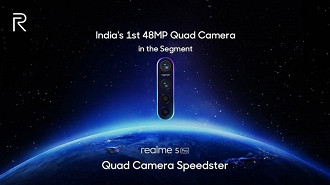 Realme divulga informação sobre câmeras do Realme 5 Pro.