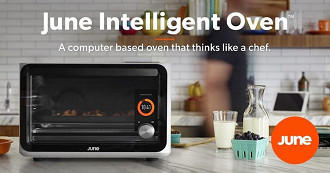 Forno inteligente June Oven liga sozinho e aquece a mais de 200 graus - Internet das Coisas precisa de mais cuidado