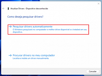 Atualizar drivers no Windows 11