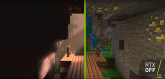 Minecraft com ray tracing