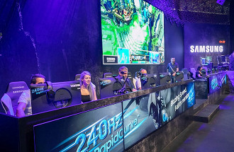 Estande da Samsung na Gamescon 2019