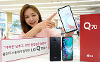 Finalmente a LG adere a tela notch com o LG Q70 Finalmente a LG adere a tela notch com o LG Q70