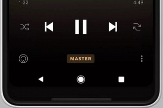 Qualidade Master (MQA) no app Tidal. Fonte: Tidal