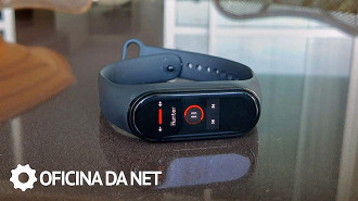 Controles de música na Mi Band 4