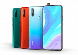 Huawei Enjoy 10 Plus, cores e camera pop-up aparece em vídeo, assim como seu conjunto triplo de câmera traseira