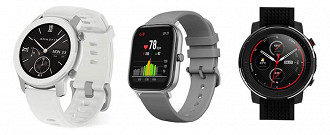Amazfit GTR, GTS e Stratos 3 Amazfit GTR, GTS e Stratos 3