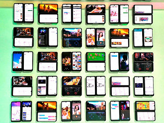 LG G8X ThinQ traz muitas possibilidades de uso do smartphone com uma segunda tela como mostradas na imagem