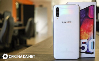 Galaxy A50 aparência