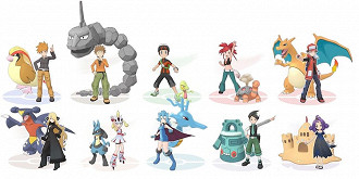 Personagens de Pokémon Masters