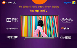 Motorola Smart TV chega a Índia Motorola Smart TV chega a Índia