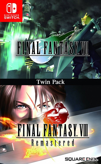 Pacote de mísidias físicas de Final Fantasy para Nintendo Switch. Fonte: gematsu