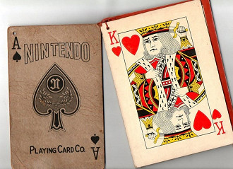 Hanafuda produzido pela Nintendo nos anos 60. Fonte: Yahoo Blog Japan