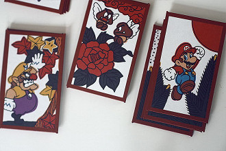 Nintendo Hanafuda Edição Especial (Special Edition) de Super Mario . Fonte: howtonotsuckatgamedesign