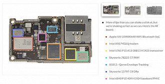 Ifixit desmonta iPhone 11 Pro Max e mostra modem Intel