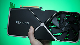 Nvidia GeForce RTX 4090 - um exemplo de placa de vídeo edição founders