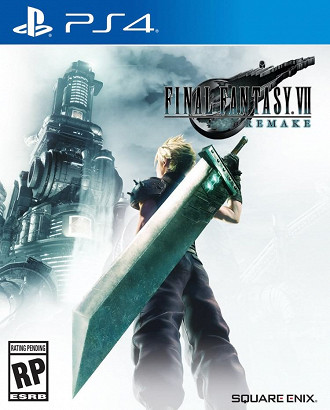 Arte da Capa de Final Fantasy Remake. Fonte: @finalfantasyvii (Twitter)