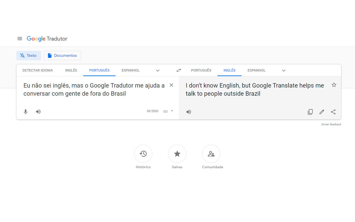 Como funciona o Google Tradutor?