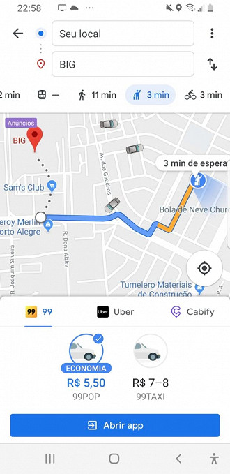 Uber-GoogleMaps