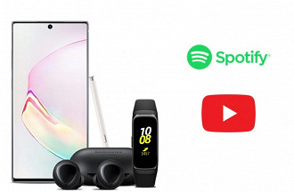Imagem promocional do Pack no site da Samsung Imagem promocional do Pack no site da Samsung
