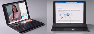 Microsoft Surface Neo com Windows 10X Microsoft Surface Neo com Windows 10X