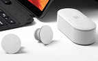 Conheça os fones de ouvido bluetooth True Wireless (TWS) da Microsoft! - Surface Earbuds