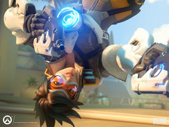 Personagem Tracer de Overwatch. Fonte: playoverwatch