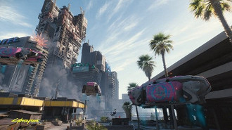 Cena de Cyberpunk 2077 revelada. Fonte: Twitter