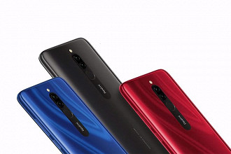 Imagem promocional Redmi 8