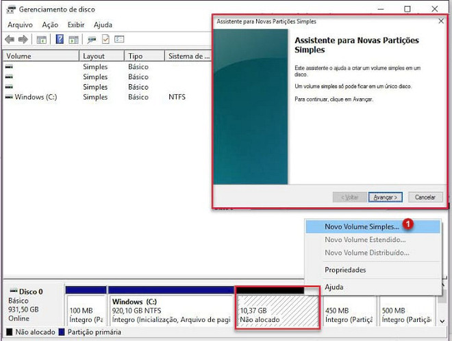 Como particionar o HD sem formatar o PC e sem programas