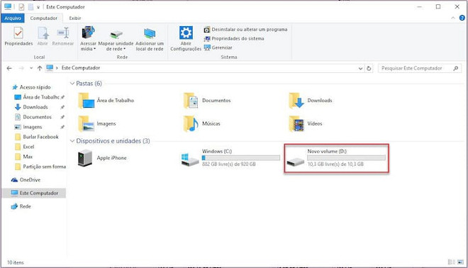 Como particionar o HD sem formatar o PC e sem programas