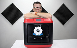 Impressora 3D Finder - REVIEW - É essa a impressora para iniciantes Impressora 3D Finder - REVIEW - É essa a impressora para iniciantes