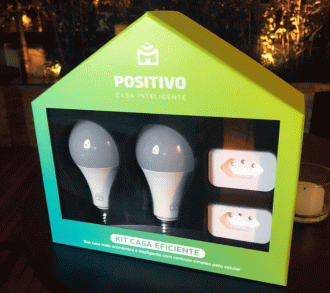 Positivo lançou em julho de 2019 sua linha Casa Inteligente.