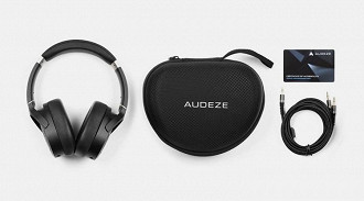 Audeze LCD-1 e acessórios. Fonte: Audeze