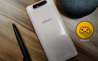 Galaxy A80 recebeu selo Roda no Oficina da Net