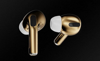 Caviar Airpods Pro Gold Edition. Fonte: Caviar