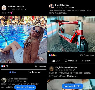 Este novo recurso do Facebook permitirá deslizar para visualizar diversas imagens, algo semelhante ao que vemos no Instagram