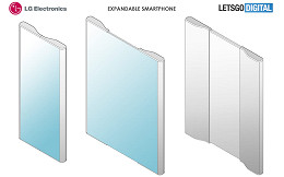 LG registra patente de smartphone com tela retrátil