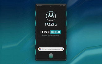 Patente revela que Motorola RAZR 2 pode trazer grandes mudanças