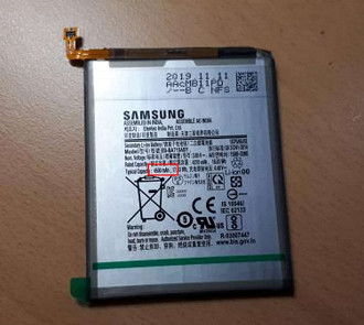 Bateria do Galaxy A71