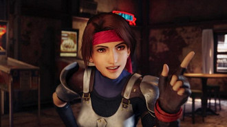 Jessie (dublada por Satomi Moriya no japonês, Erica Lindbeck no inglês) Fonte: Square Enix Jessie (dublada por Satomi Moriya no japonês, Erica Lindbeck no inglês) Fonte: Square Enix