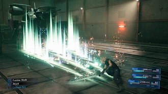 Triple slash. Fonte: Square Enix Triple slash. Fonte: Square Enix