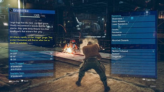 Habilidade avaliar. Fonte: Square Enix Habilidade avaliar. Fonte: Square Enix