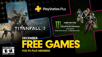 Jogos grátis do mês de dezembro para assinantes da PS Plus. Fonte: Playstation (Twitter) Jogos grátis do mês de dezembro para assinantes da PS Plus. Fonte: Playstation (Twitter)