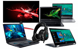 Acer dará descontos de até R$1.000 na Black Friday 2019 Acer dará descontos de até R$1.000 na Black Friday 2019
