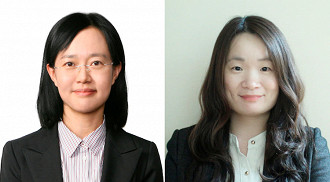 Dra. Eunjoo Jang, membro da Samsung (à esquerda) e Dra. Yu Ho Won, pesquisadora principal