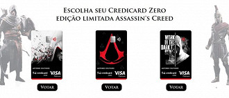Cartões de crédito baseados no jogo Assassin